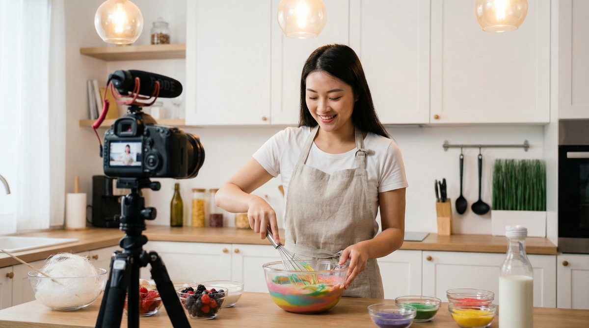 国产自拍美食视频